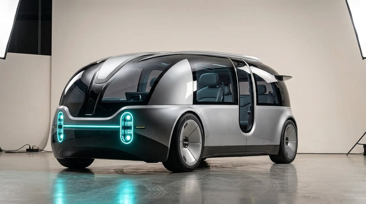 UI/UX LAB — autonomous shared-mobility lighting concept